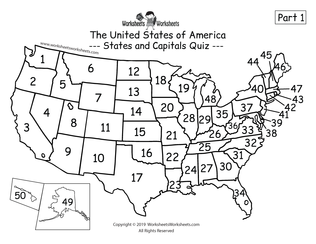 Free Printable 4th Grade Geography Worksheets